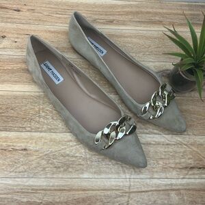 Steve Madden Forge Pointed Toe Flat sz 9.5